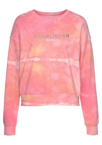 Herrlicher Sweatshirt »CARRIE« im Batik-Look