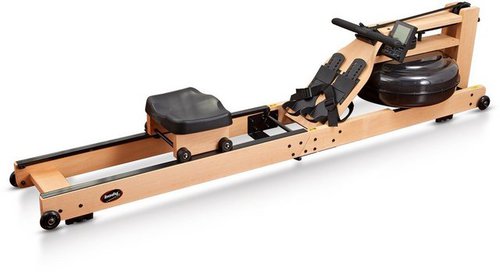 body coach Rudergerät »Holz Wasser-Rudergerät „Wood Champion Rower“ Ruderzugmaschine mit Water Resistance System klappbar«