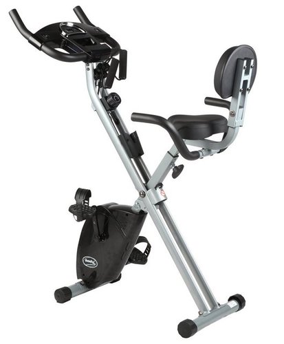 body coach Bike ´n Tube Fitness Sitz-Heimtrainer klappbar Rückenlehne Trainingsbänder