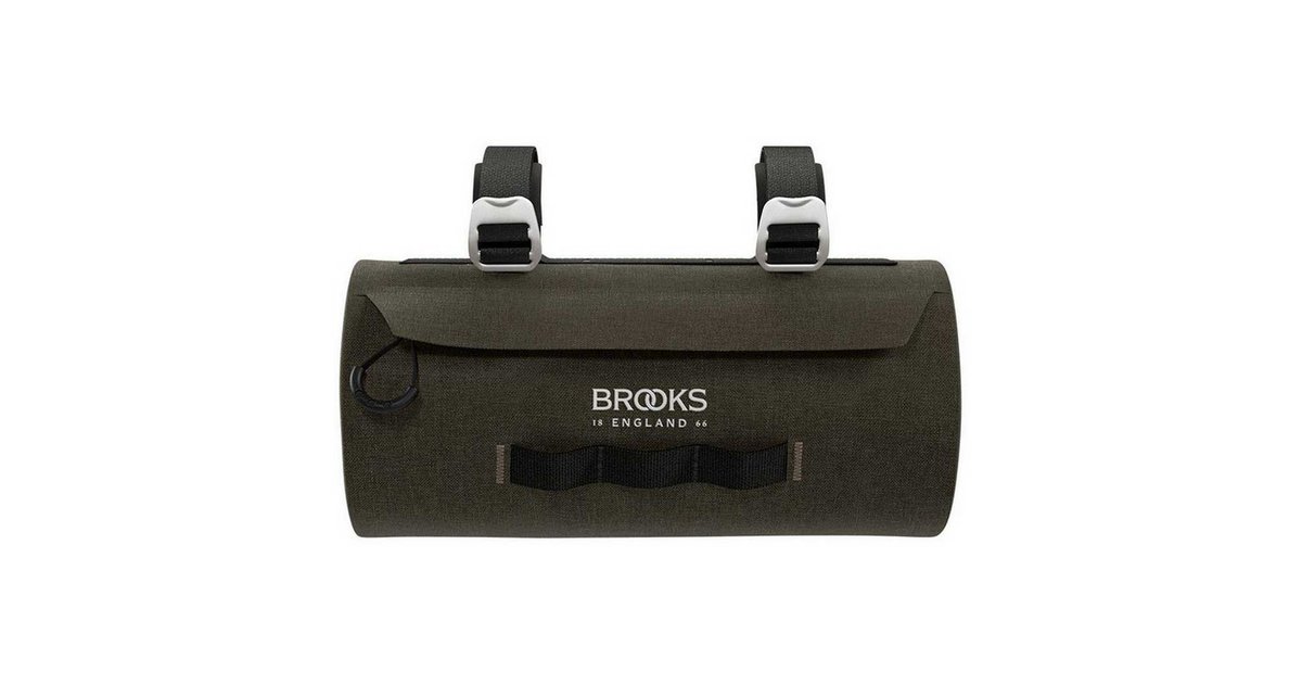 Brooks Scape Rahmentasche Schwarz – 100% Wasserdichte Halbrahmentasche Für Bikepacking & Gravel