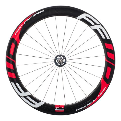 FFWD Fast Forward F6T Track Front Tubular Wheel - Rot