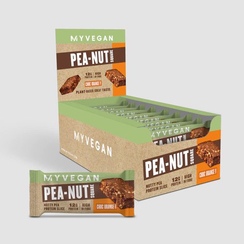 MyProtein Pea-Nut Square - Choc Orange