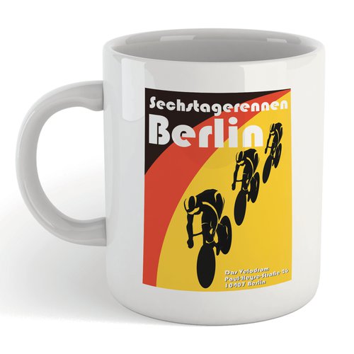 Mark Fairhurst Six Days Berlin Mug