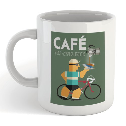 Mark Fairhurst Cafe Du Cycliste Mug
