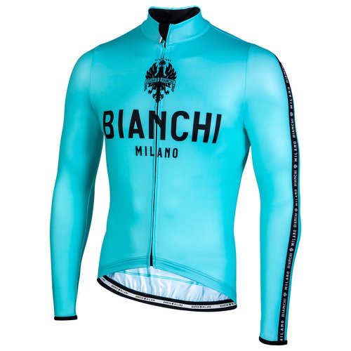 Bianchi Carpegna Long Sleeve Jersey - XL - Celeste