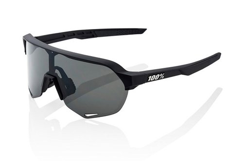 100% S2 Soft Tact Black Brille - Geräucherten Gläsern