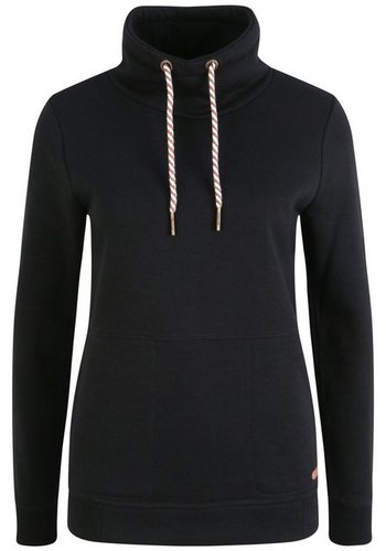 OXMO Hoodie »Vimpa« Sweatpullover mit Tube-Kragen und kontrastreichem Kordelzug