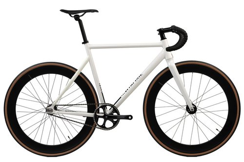 Santafixie Raval Fixie  Singlespeed Fahrrad - White 2.0