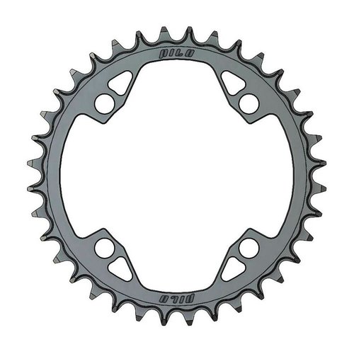 Pilo C-46 104 Bcd Chainring Silber 36t