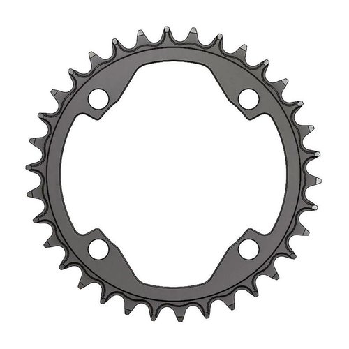 Pilo C-45 Hyperglide 104 Bcd Chainring Silber 34t