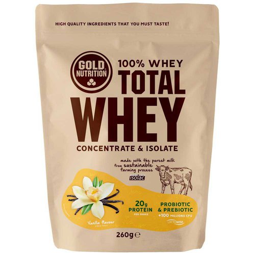 Gold Nutrition Total Whey 260gr Vanilla Beige