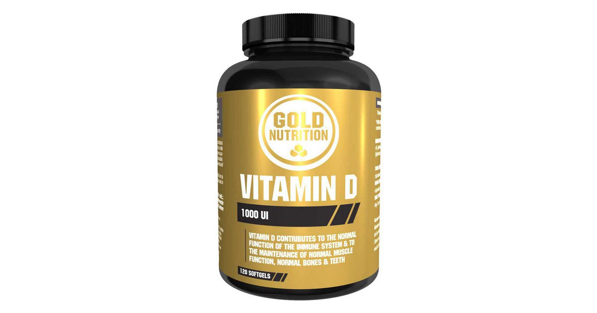 Gold Nutrition Vitamin D3 1000 Ui 120 Units Neutral Flavour Schwarz