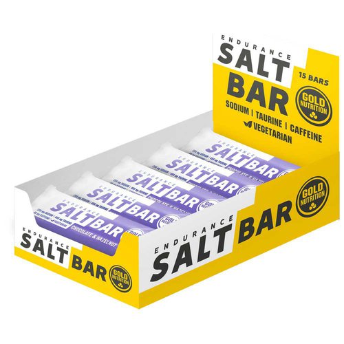 Gold Nutrition Endurance Salt 40g Chocolate And Hazelnut 15 Units Lila