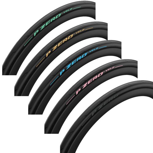 Pirelli P-Zero Velo Folding Road Tyre - 25mm - Orange