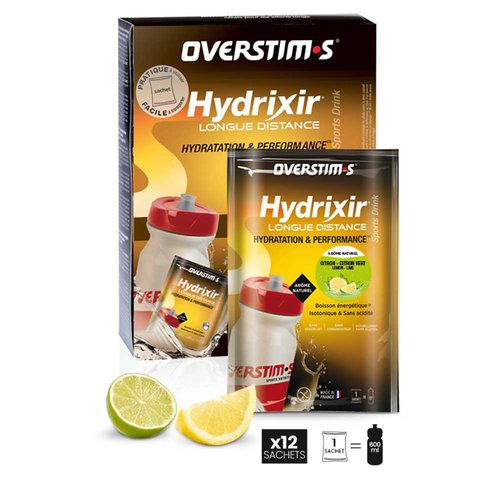 Overstims Hydrixir 54g 12 Units Lemongreen Lemon Mehrfarbig