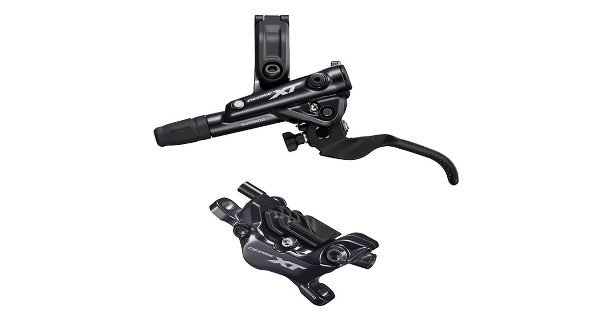 Shimano Deore XT M8120 Disc Brake Set - 4 Pot - BR-M8120/BL-M8100 ...