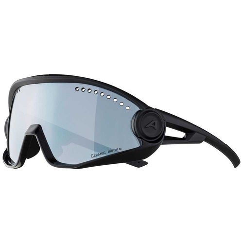 Alpina 5w1ng Cm Mirrored Polarized Sunglasses Schwarz Black MirrorCAT3 Fogstop