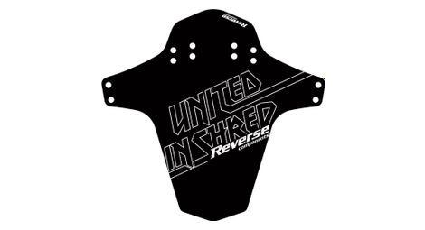 Reverse united front upright fender in shred schwarz   weis