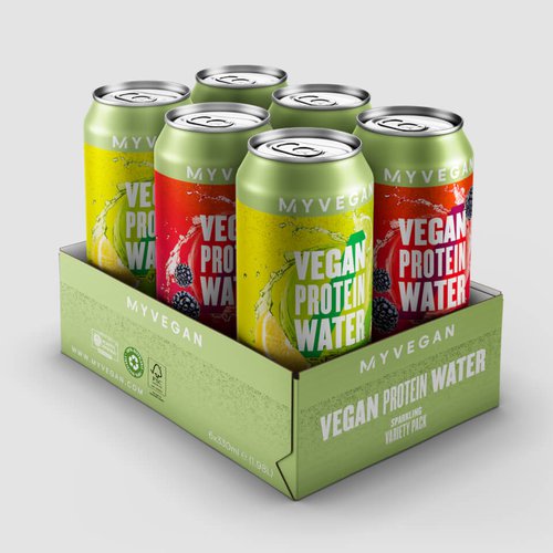 Myvegan Veganes Protein-Wasser mit Sprudel - Variety Pack
