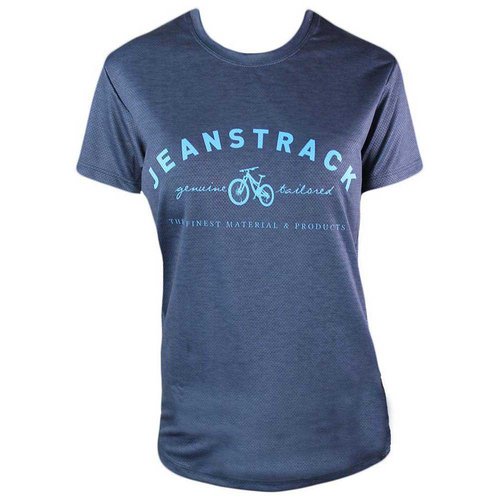 Jeanstrack Whip Short Sleeve T-shirt Blau L Frau