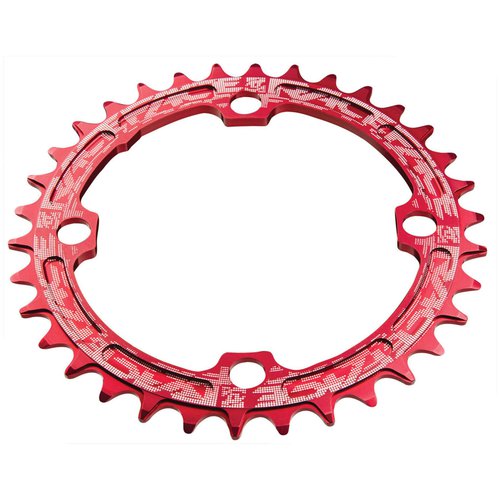 Race Face Single Narrow Wide 104 BCD Chainring - 30T - Rot