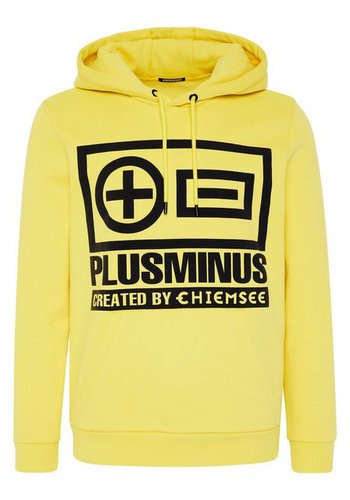 großem Kapuzensweatshirt »mit Chiemsee Frontprint« PLUSMINUS