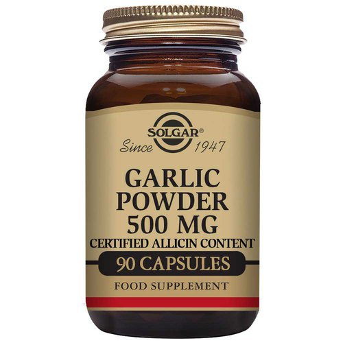 Solgar Certified Organic Garlic 500mg Braun