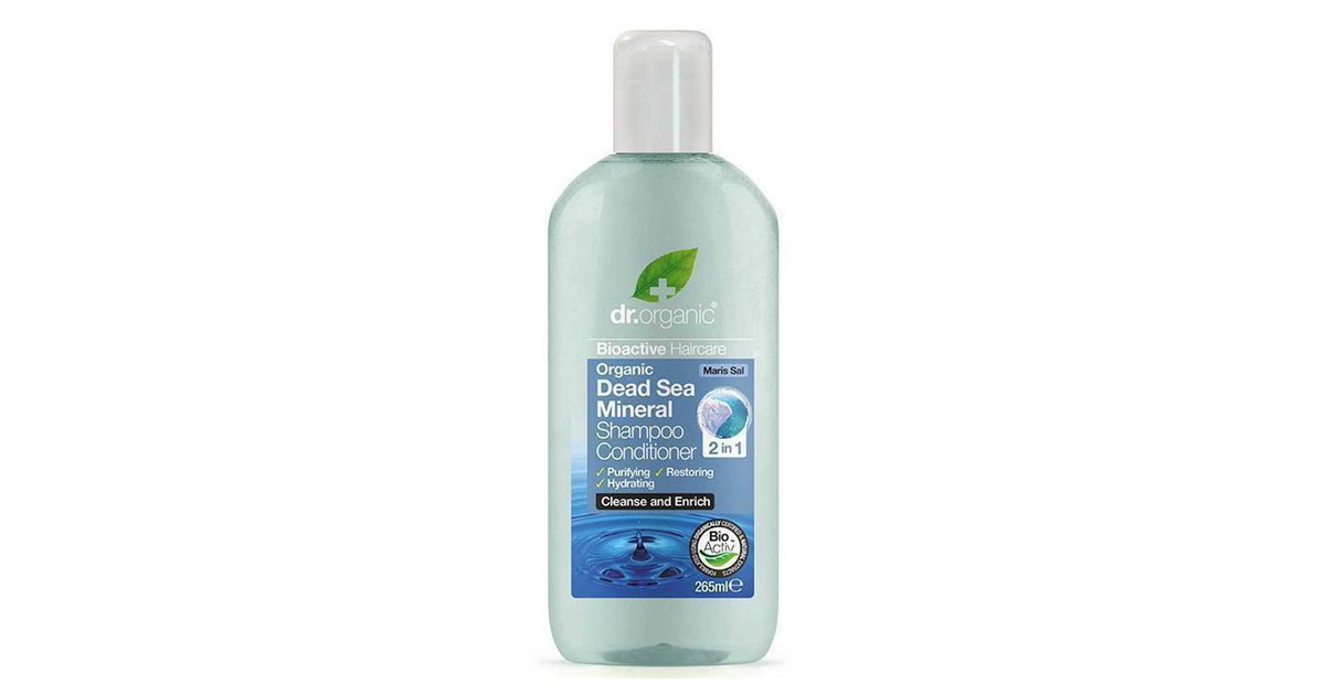 Dr. Organic Dead Sea Mineral Shampoo Conditioner 265ml WeiBlau 265 ml