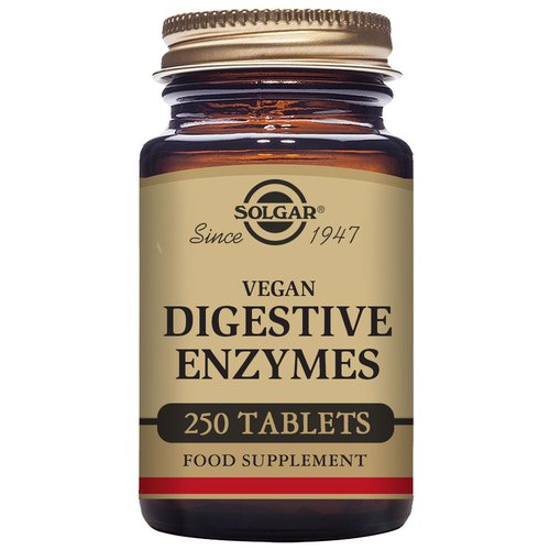Solgar Vegan Digestive Enzymes 250 Units Braun