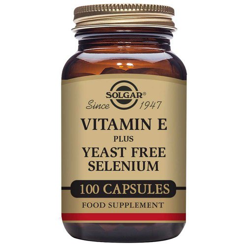 Solgar Vitamin E With Selenium 100 Units Braun
