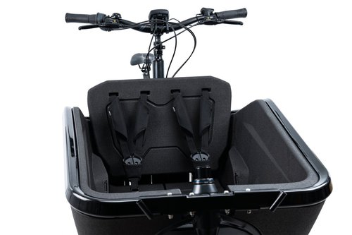 Cube Cargo Seat Kinder Sitzbank für Cargo Lastenrad schwarz