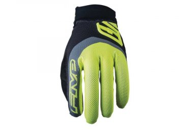 Five Gloves paar lange handschuhe funf xr lite bold blue   yellow