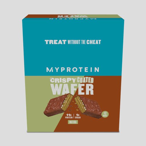 MyProtein Crispy Coated Wafer - 12x40g - Matcha