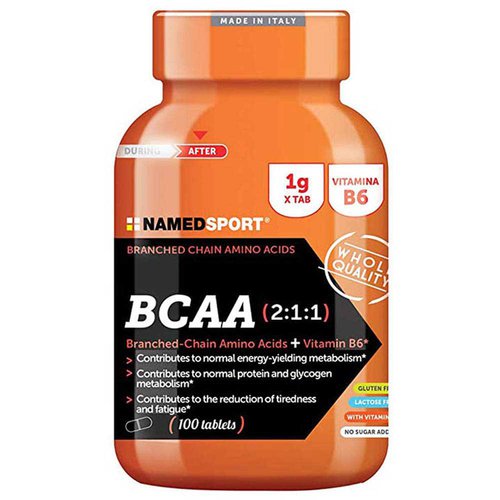 Named Sport Bcaa 211 100 Units Neutral Flavour Orange,Schwarz