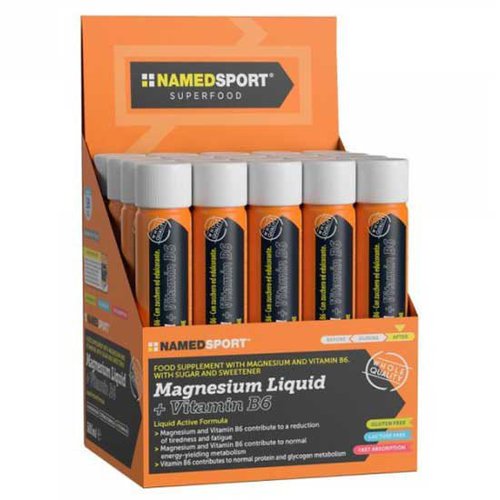 Named Sport B6 20x25ml Magnesium Liquidvitamin Orange,Schwarz