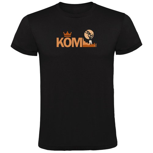 Kruskis Kom Short Sleeve T-shirt Schwarz S Mann