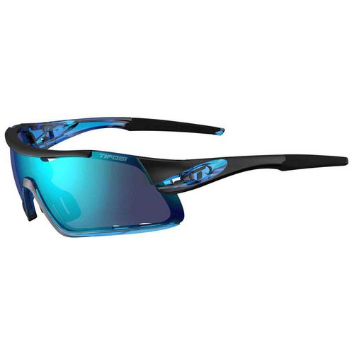 Tifosi Davos Clarion Interchangeable Sunglasses Blau Clarion BlueCAT3  AC RedCAT2  ClearCAT0