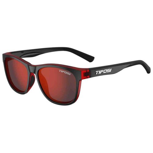 Tifosi Swank Sunglasses Schwarz Smoke RedCAT3