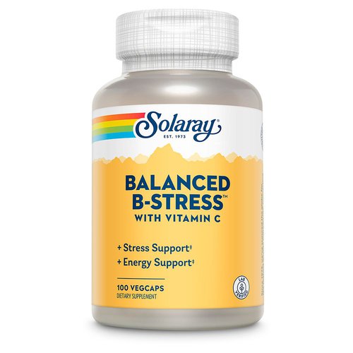 Solaray Balanced B-stress 100 Units Weiß