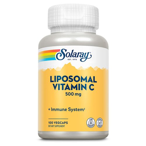 Solaray Lipo Vitamin C 100 Units Weiß