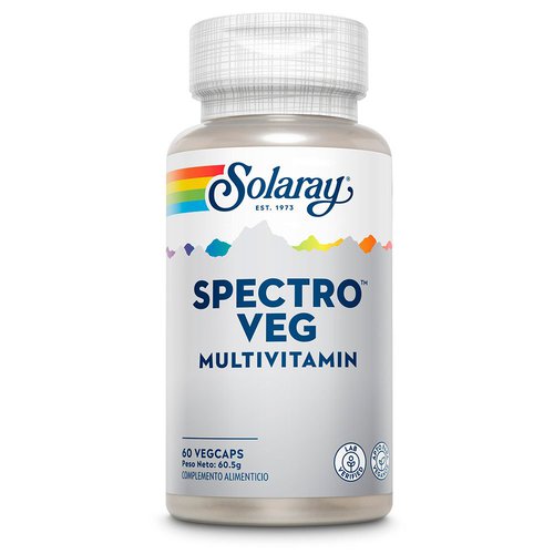 Solaray Spectro Multi-vita-min 60 Units Weiß