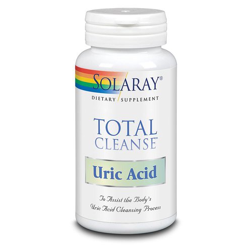 Solaray Total Cleanse Uric Acid 60 Units Weiß