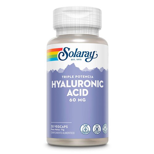Solaray Hyaluronic Acid 60mgr 30 Units Weiß
