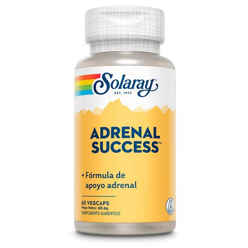 Solaray Adrenal Succes 60 Units Weiß