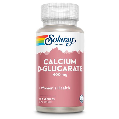 Solaray D-glucarate Calcium 400mgr 60 Units Weiß
