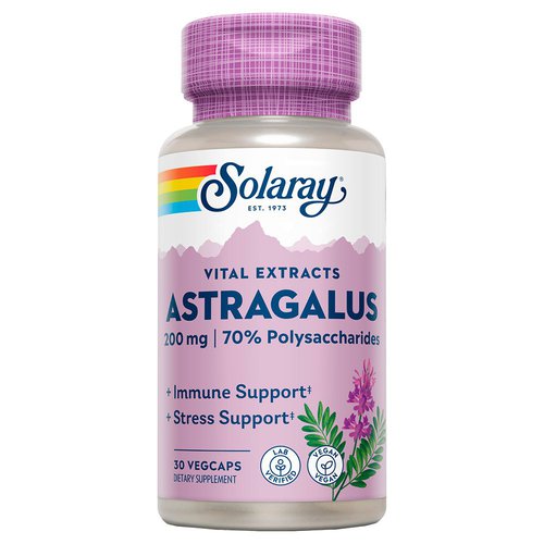 Solaray Astragalus Root Extract 200mgr 30 Units Weiß,Lila