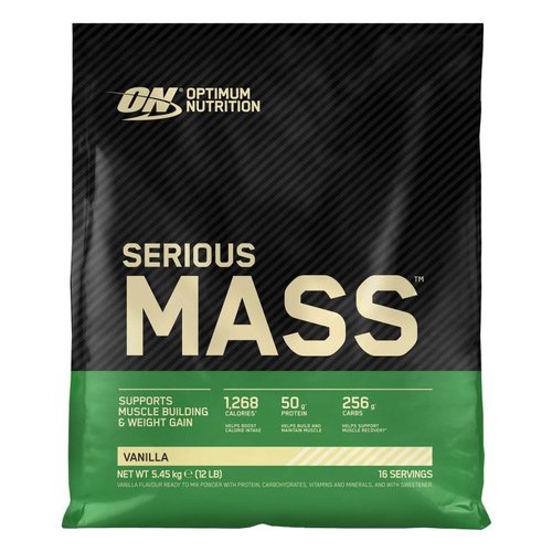 Optimum Nutrition Serious Mass  5450g  Vanilla 1283  pro 1 kg