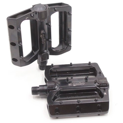 El Gallo Eco Pedals Schwarz