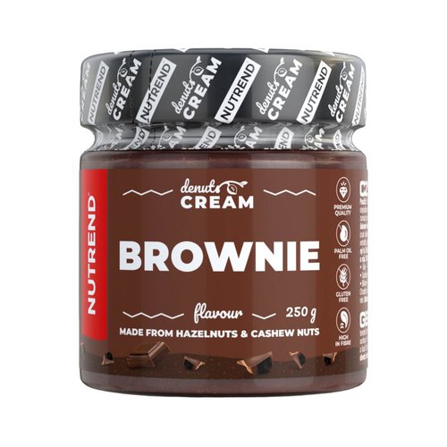 Nutrend Denuts Cream  250g  Brownie 2760  pro 1 kg