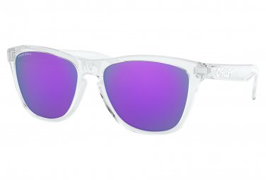 Oakley frogskins sonnenbrille   prizm violet   transparent   ref  oo9013 h755